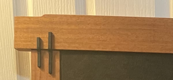 Greene&Greene Style Bulletin Board