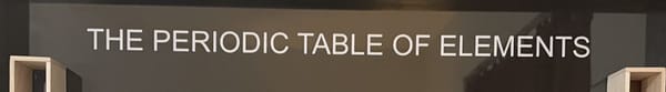 Table of Elements